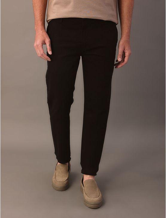 Calça Chino Slim - Preto Calça Chino Slim Preto 46