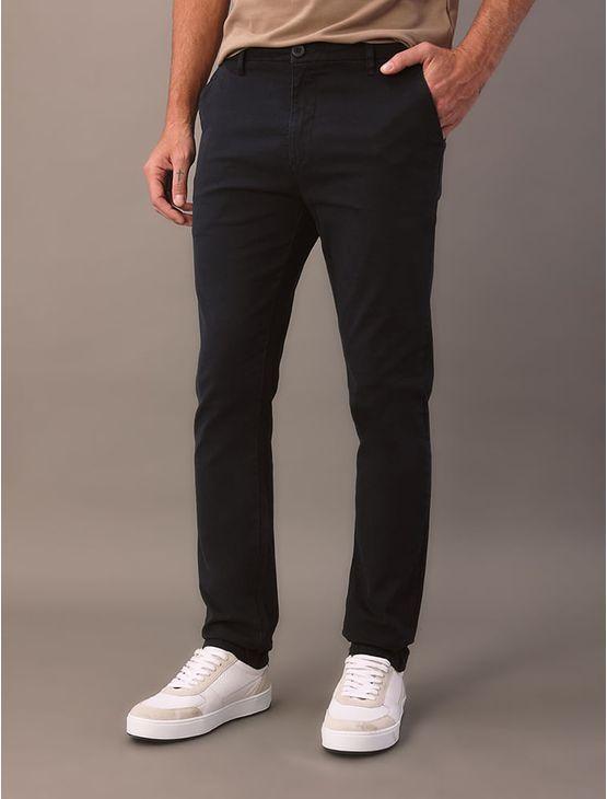 Calça Chino Skinny - Marinho Calça Chino Skinny Marinho 48