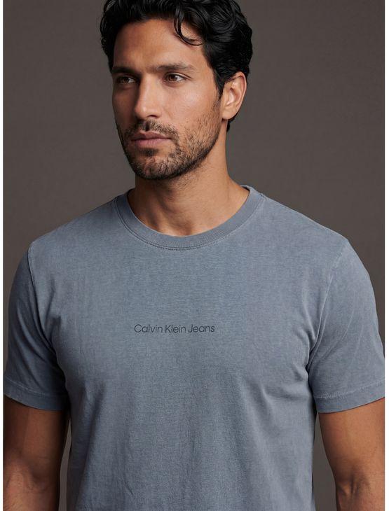 Camiseta Manga Curta Calvin Klein Jeans Masculino Logo Est. 1978 - Marinho Camiseta Manga Curta Calvin Klein Jeans Masculino Logo Est. 1978 Marinho p