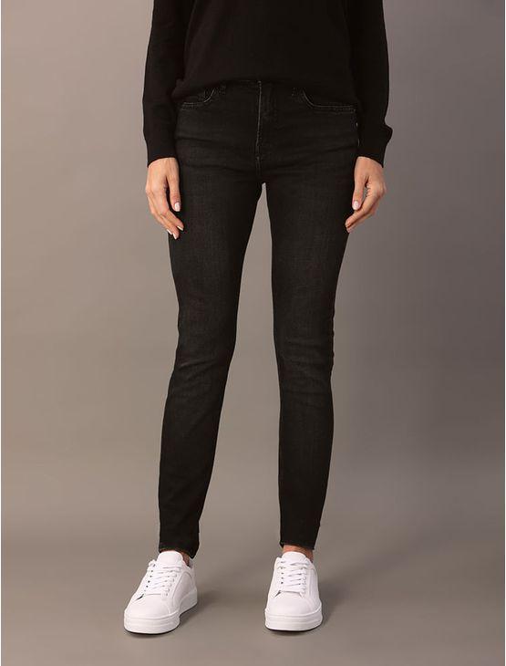 Calça Jeans Skinny Feminina Controle Térmico - Preto Calça Jeans Skinny Feminina Controle Térmico Preto 42
