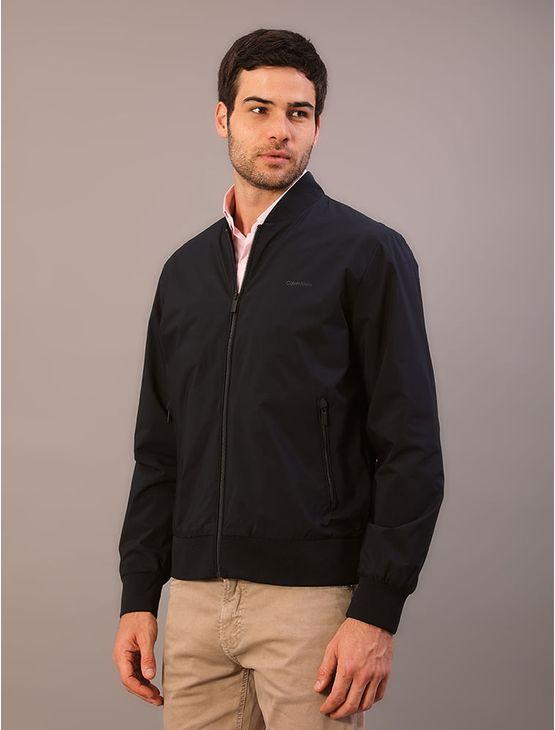 Jaqueta Calvin Klein Bomber Slim - Marinho Jaqueta Calvin Klein Bomber Slim Marinho m