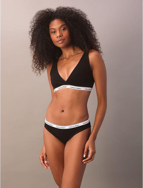 Kit 3 Calcinhas Tangas Mini Modern Cotton Calvin Klein Underwear - Multi Kit 3 Calcinhas Tangas Mini Modern Cotton Calvin Klein Underwear Multi g