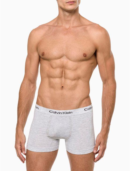 Kit 2 Cuecas Masculinas Seamless Viscose Calvin Klein Underwear - Chumbo/Cinza Claro Kit 2 Cuecas Masculinas Seamless Viscose Calvin Klein Underwear Chumbo/Cinza Claro m