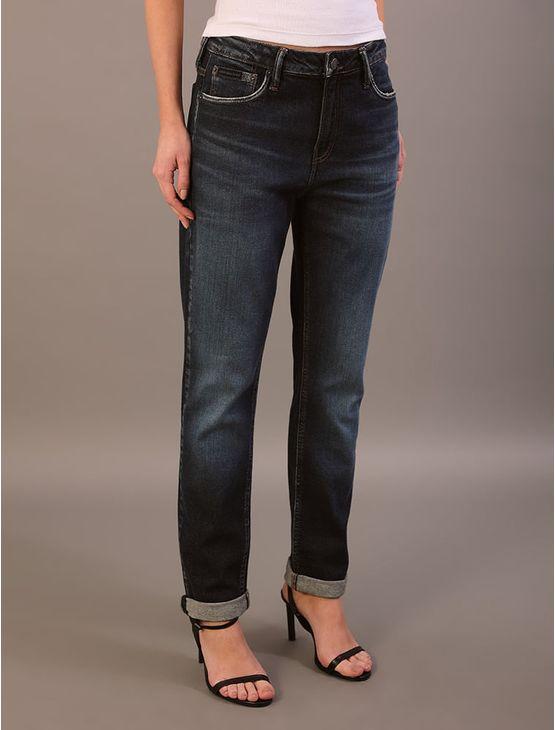 Calça Jeans Feminina New Slim 5 Pockets - Marinho Calça Jeans Feminina New Slim 5 Pockets Marinho 38