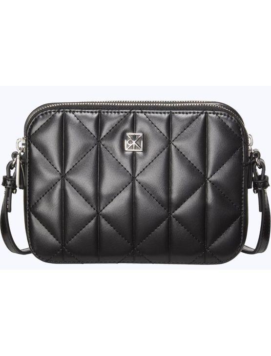 Bolsa Calvin Klein Feminina Camera Bag Acolchoada - Preto Bolsa Calvin Klein Feminina Camera Bag Acolchoada Preto u