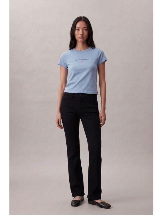 Calça Color Bootcut 5 Pockets - Preto Calça Color Bootcut 5 Pockets Preto 38