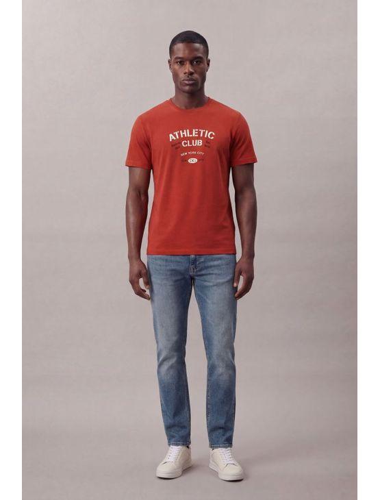 Camiseta Mc Ckj Masc Athletic Club - Ferrugem Camiseta Mc Ckj Masc Athletic Club Ferrugem g