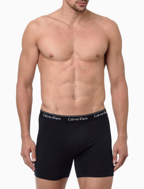 Cueca Boxer Básica Elástico Logo - Preto Cueca Boxer Básica Elástico Logo Preto Xl