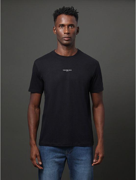 Camiseta Masculina Push Your Limits Calvin Klein Jeans - Preto Camiseta Masculina Push Your Limits Calvin Klein Jeans Preto p