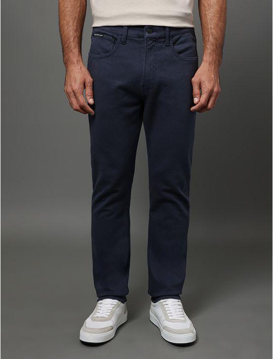 Calça Masculina Slim 5 Pockets Calvin Klein Jeans - Marinho Calça Masculina Slim 5 Pockets Calvin Klein Jeans Marinho 48