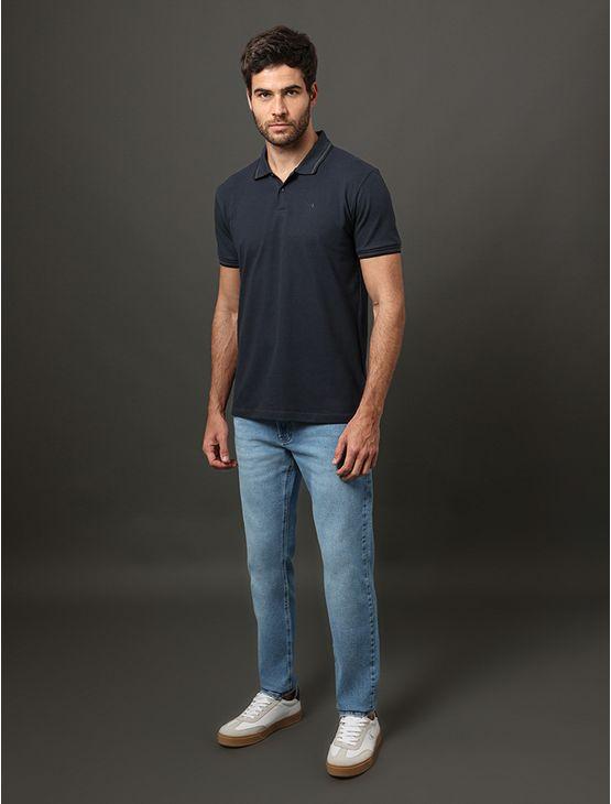Calça Jeans Masculina Skinny 5 Pockets Calvin Klein Jeans - Azul Claro Calça Jeans Masculina Skinny 5 Pockets Calvin Klein Jeans Azul Claro 46