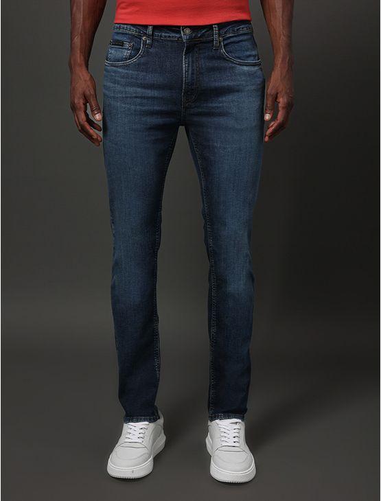 Calça Jeans Masculina Skinny 5 Pockets Calvin Klein Jeans - Marinho Calça Jeans Masculina Skinny 5 Pockets Calvin Klein Jeans Marinho 48