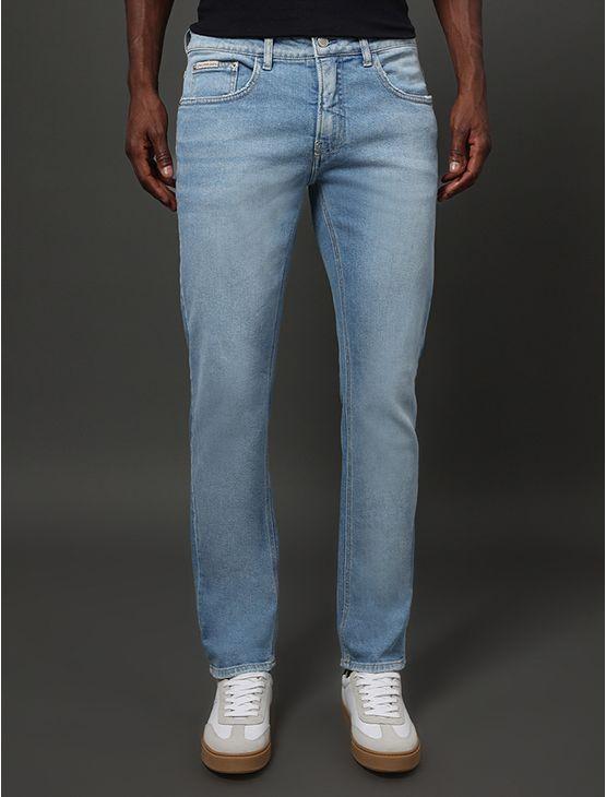 Calça Jeans Masculina Super Skinny 5 Pockets Calvin Klein Jeans - Azul Claro Calça Jeans Masculina Super Skinny 5 Pockets Calvin Klein Jeans Azul Claro 48