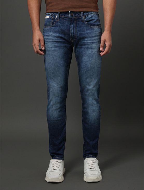 Calça Jeans Masculina Super Skinny Stretch Calvin Klein Jeans - Marinho Calça Jeans Masculina Super Skinny Stretch Calvin Klein Jeans Marinho 48