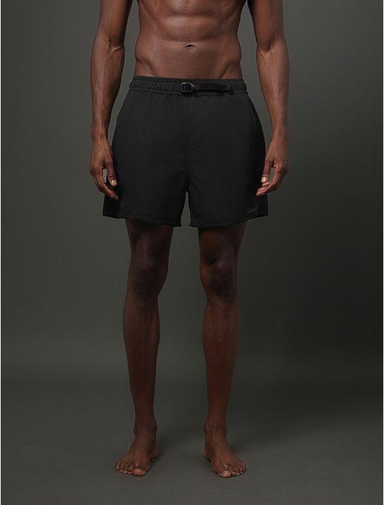 Shorts D'Água Masculino Cós Ajustavél Calvin Klein Swimwear - Preto Shorts D'Água Masculino Cós Ajustavél Calvin Klein Swimwear Preto p