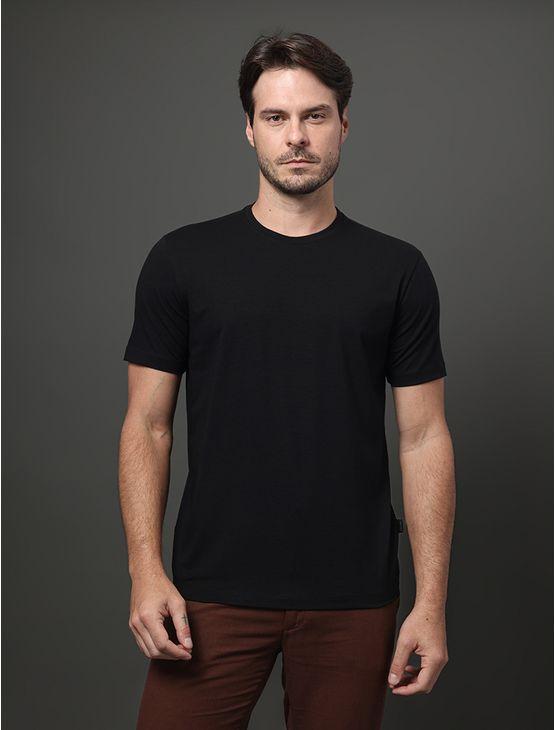 Camiseta Masculina Cotton Calvin Klein - Preto Camiseta Masculina Cotton Calvin Klein Preto Pp