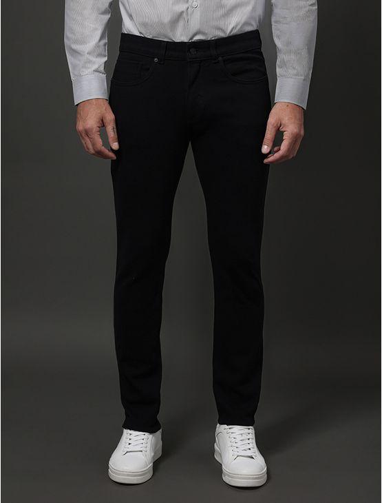 Calça Masculina Moletom 5 Pockets Calvin Klein - Preto Calça Masculina Moletom 5 Pockets Calvin Klein Preto 46