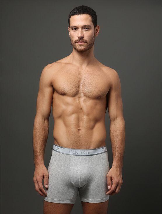 Cueca Boxer Modal Tonal Calvin Klein Underwear - Mescla Cueca Boxer Modal Tonal Calvin Klein Underwear Mescla p