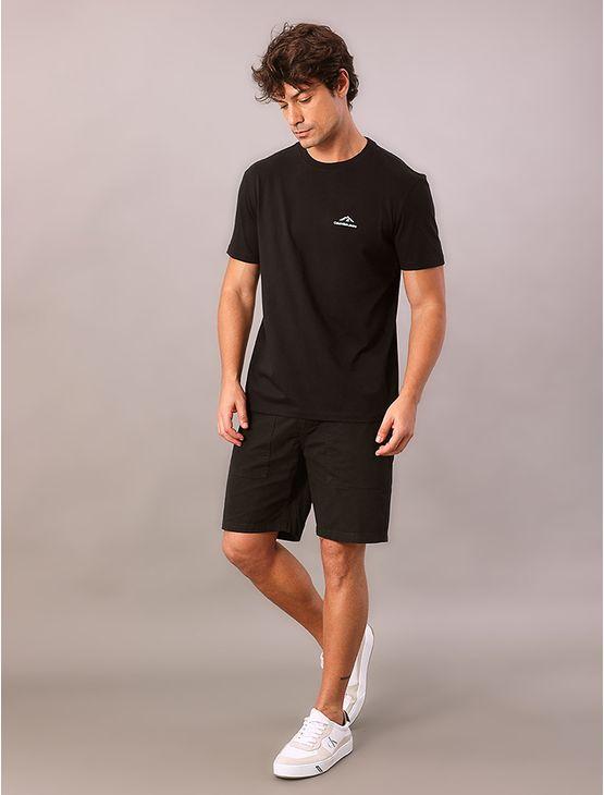 Camiseta Manga Curta Calvin Klein Jeans Masculino Mountains - Preto Camiseta Manga Curta Calvin Klein Jeans Masculino Mountains Preto p