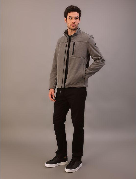 Jaqueta Masculina Basic Aquaguard Calvin Klein - Cinza Claro Jaqueta Masculina Basic Aquaguard Calvin Klein Cinza Claro p