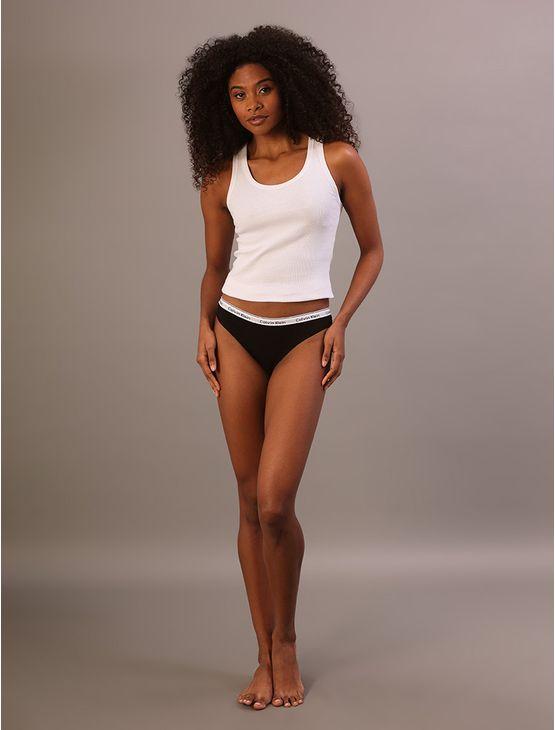 Kit 2 Calcinhas Tangas Mini Modern Cotton Calvin Klein Underwear - Preto Kit 2 Calcinhas Tangas Mini Modern Cotton Calvin Klein Underwear Preto m