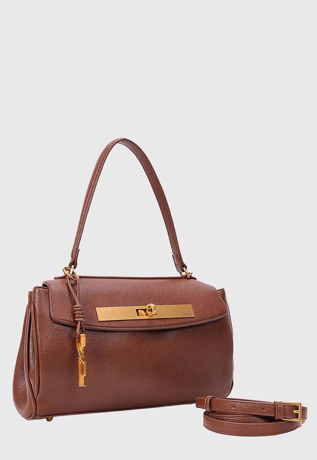Bolsa Grande Santa Lolla Estruturada Marrom