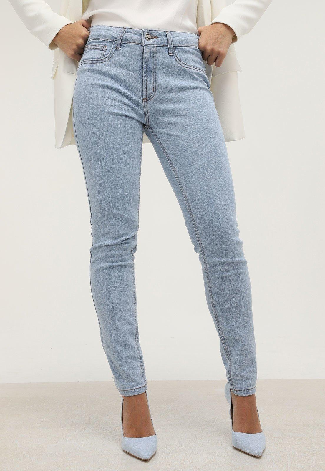 Calça Jeans Lança Perfume Skinny Nix Azul