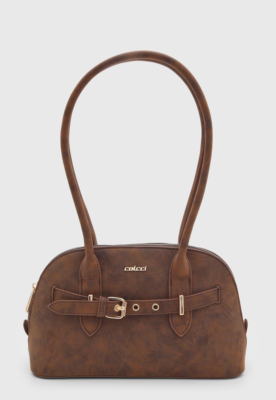 Bolsa Feminina Colcci Estruturada Marrom