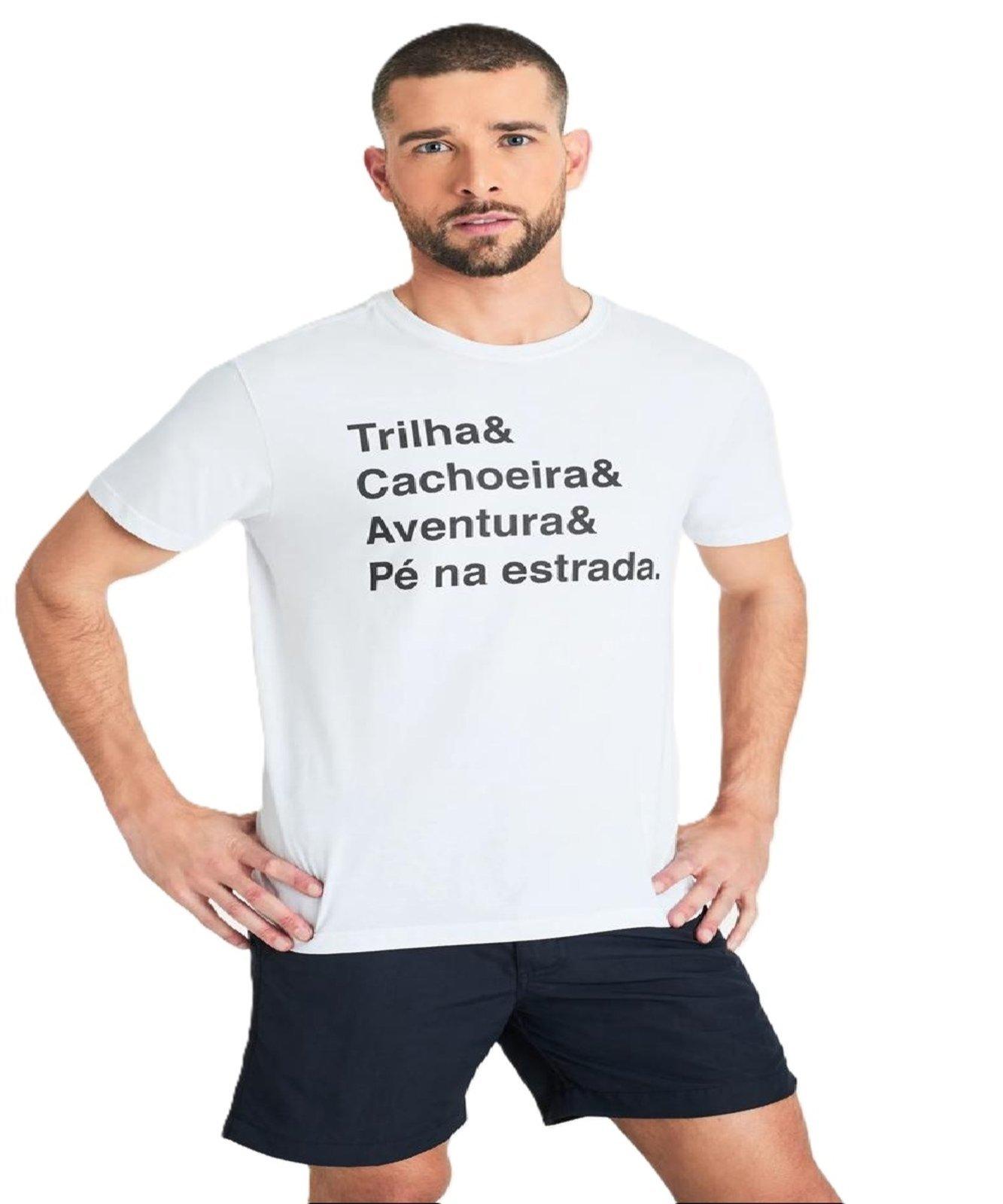 Camiseta Trilha Cachoeira Estrada Reserva