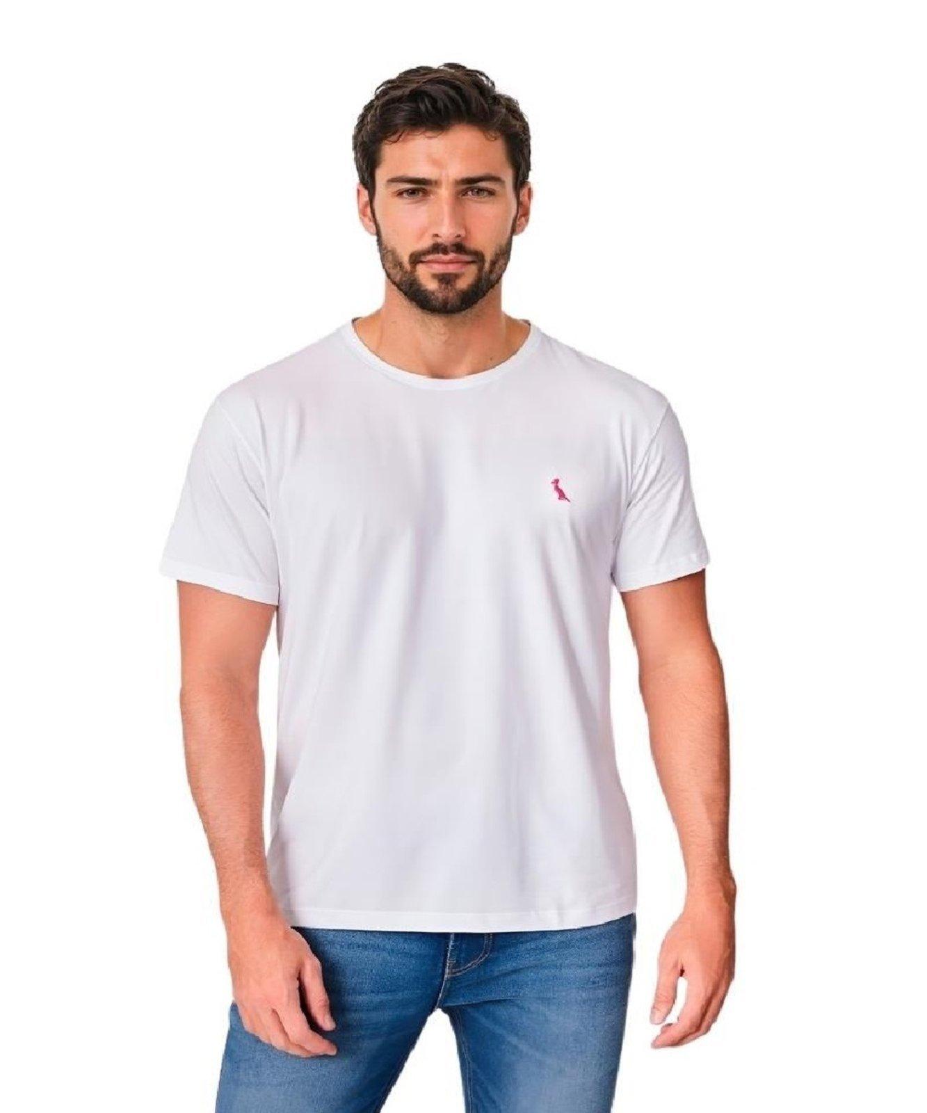 Camiseta Pica Pau Bordado Mauve Reserva