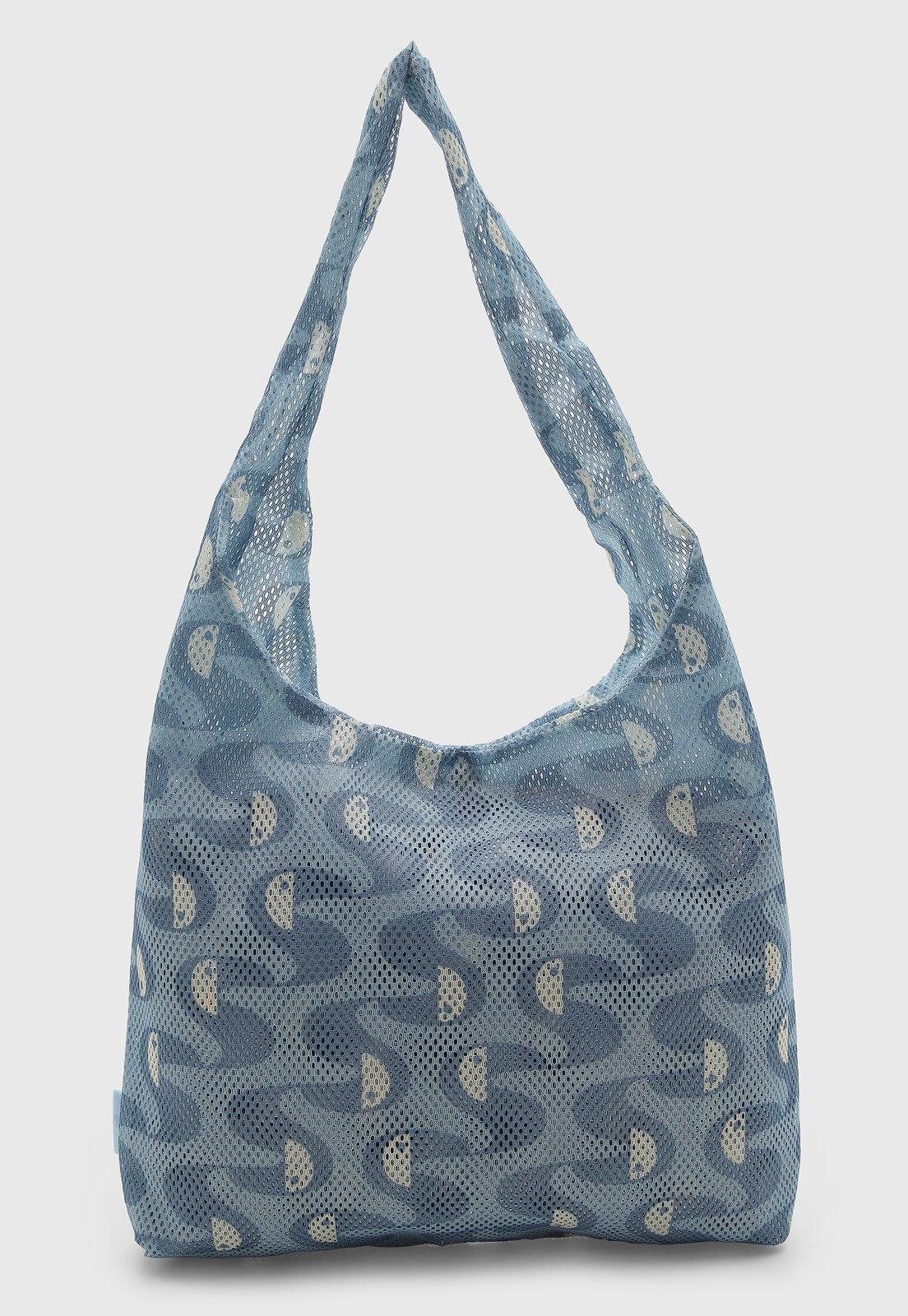 Bolsa Feminina FARM Mesh Copatuca Azul