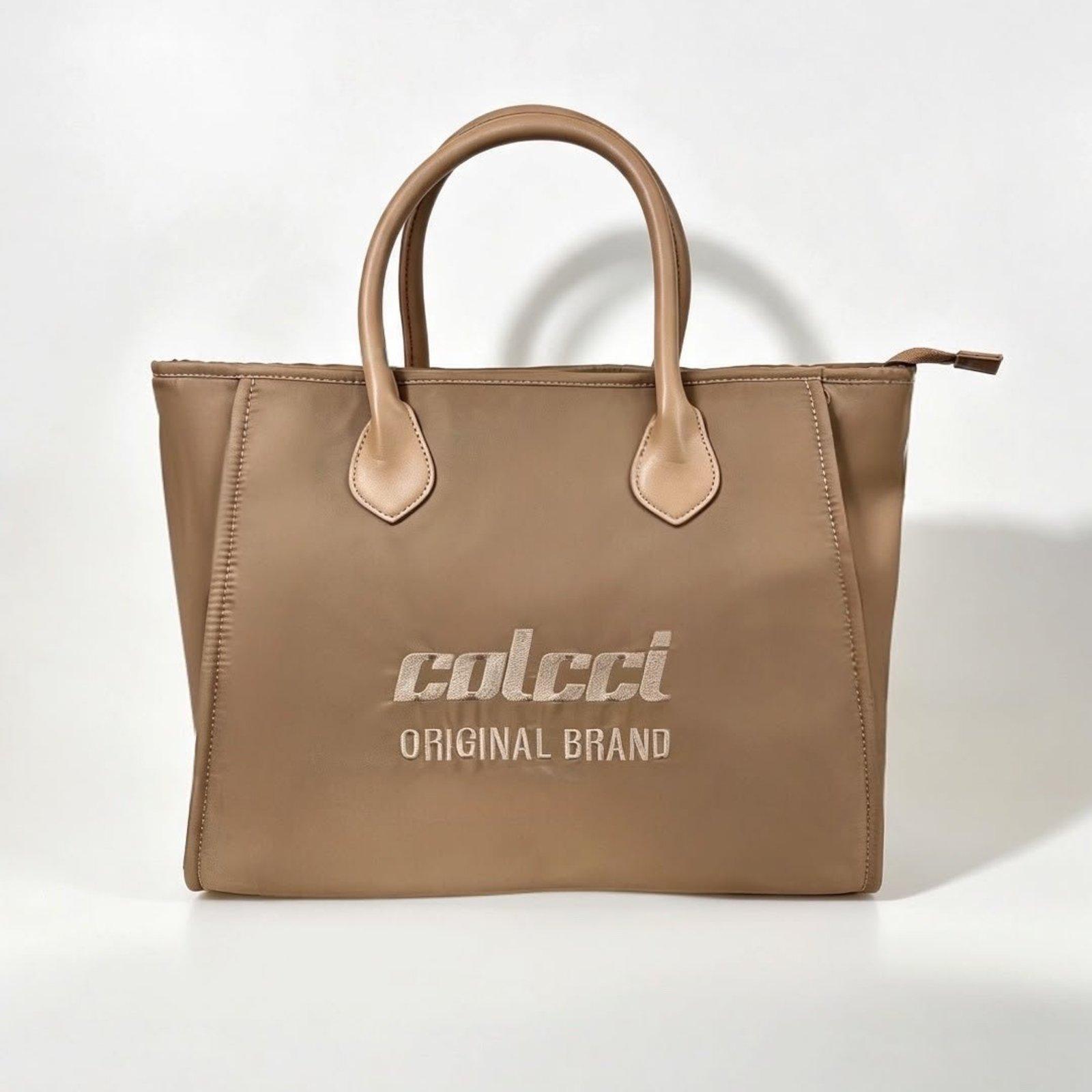 Bolsa Colcci Fem Bag Nylon Colcci Caramelo