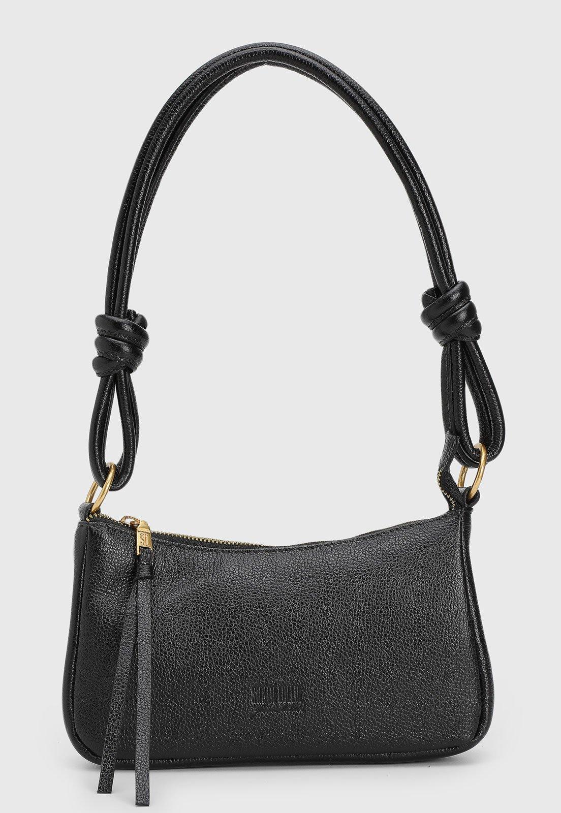 Bolsa Feminina Santa Lolla Alça Nó Preta
