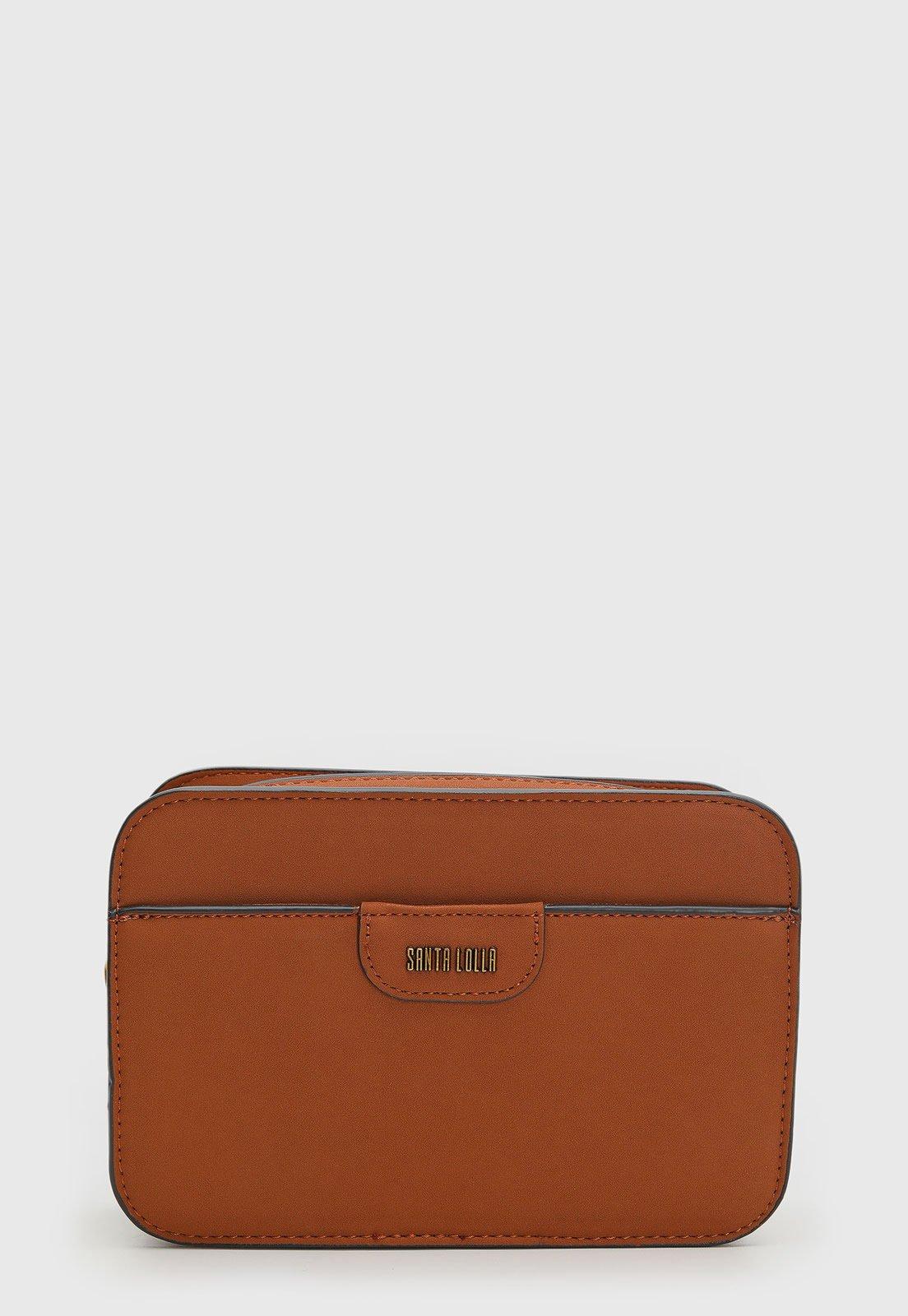 Bolsa Feminina Santa Lolla Estruturada Caramelo