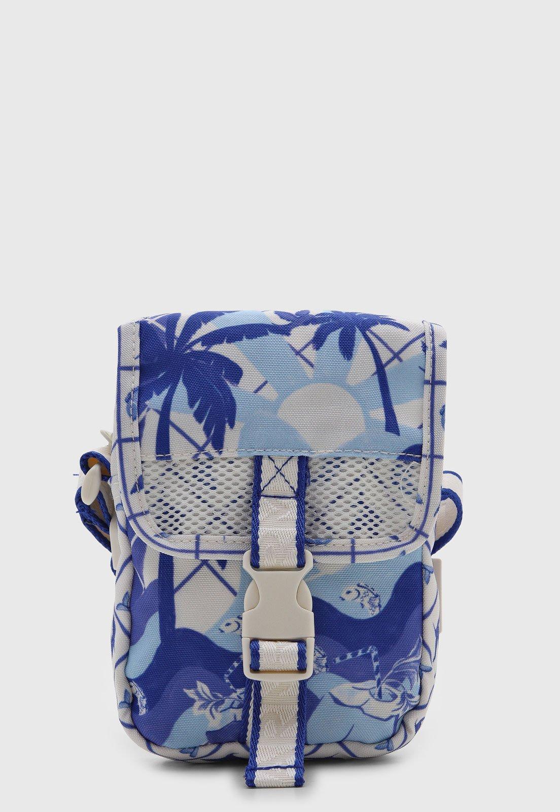 Bolsa FARM Estampa Tropical Azul