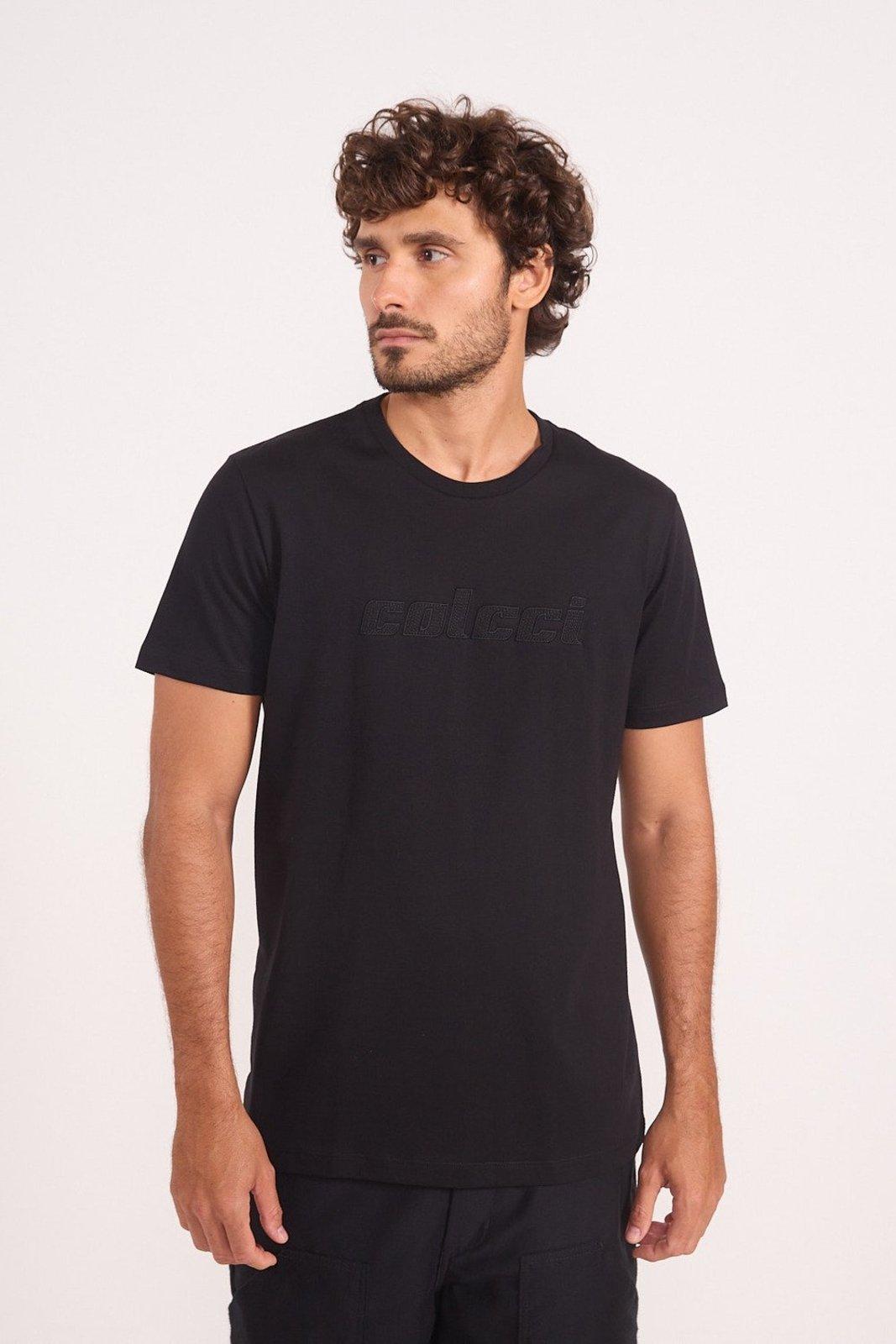 Camiseta Basic Logo Colcci Preto