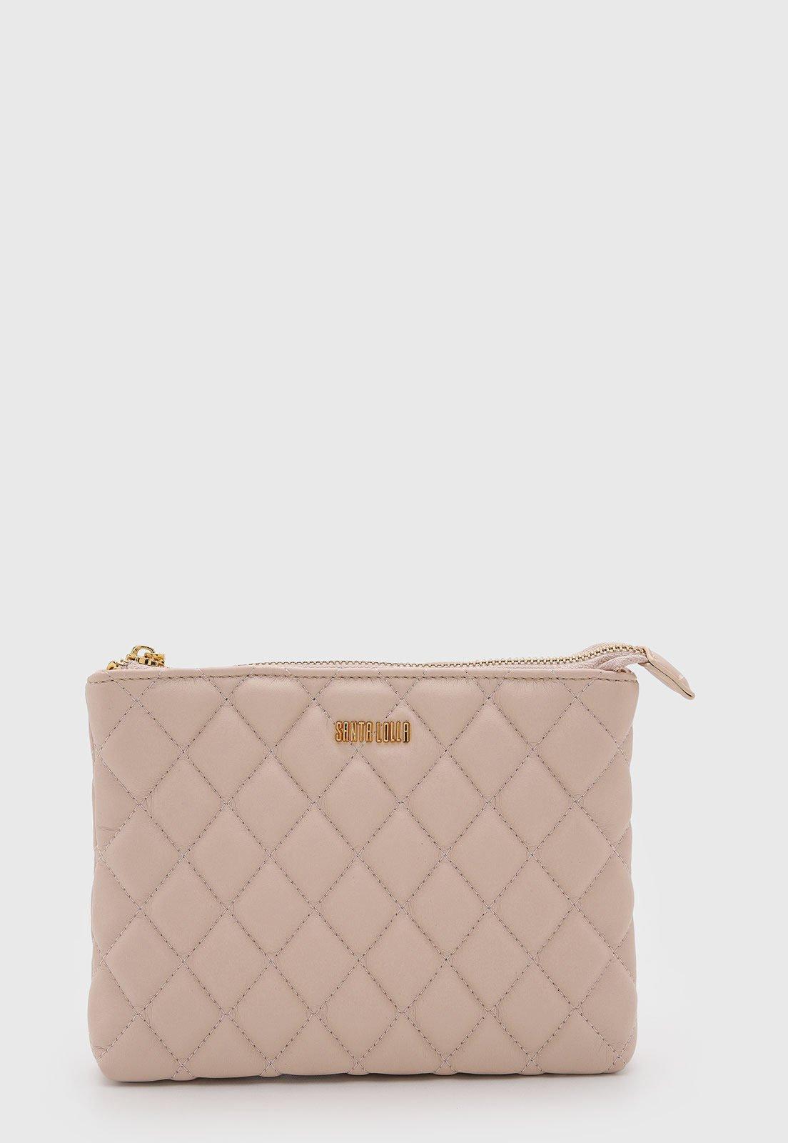 Bolsa Santa Lolla Matelassê Nude