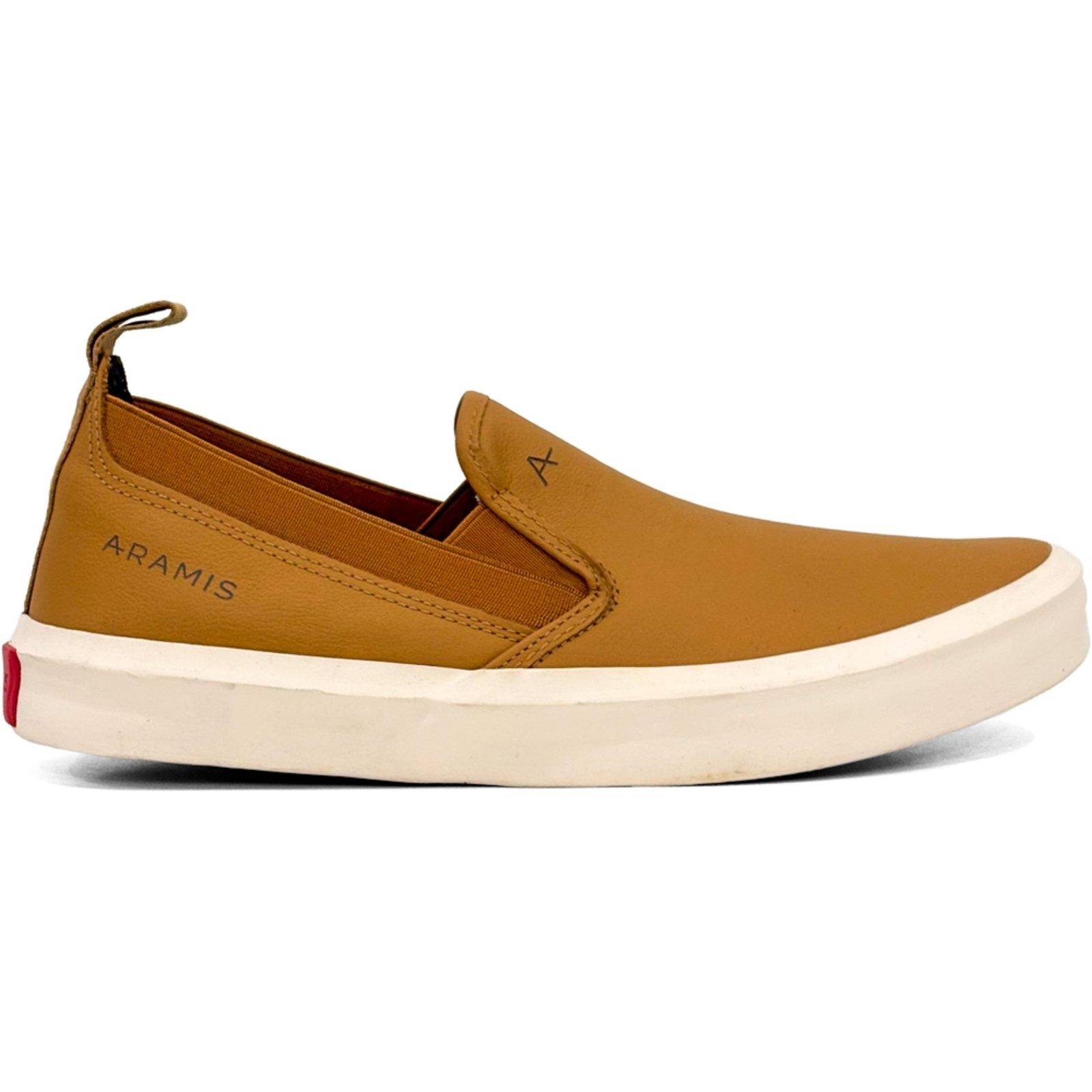 Tênis Aramis Next Slip Leater Marrom Masculino
