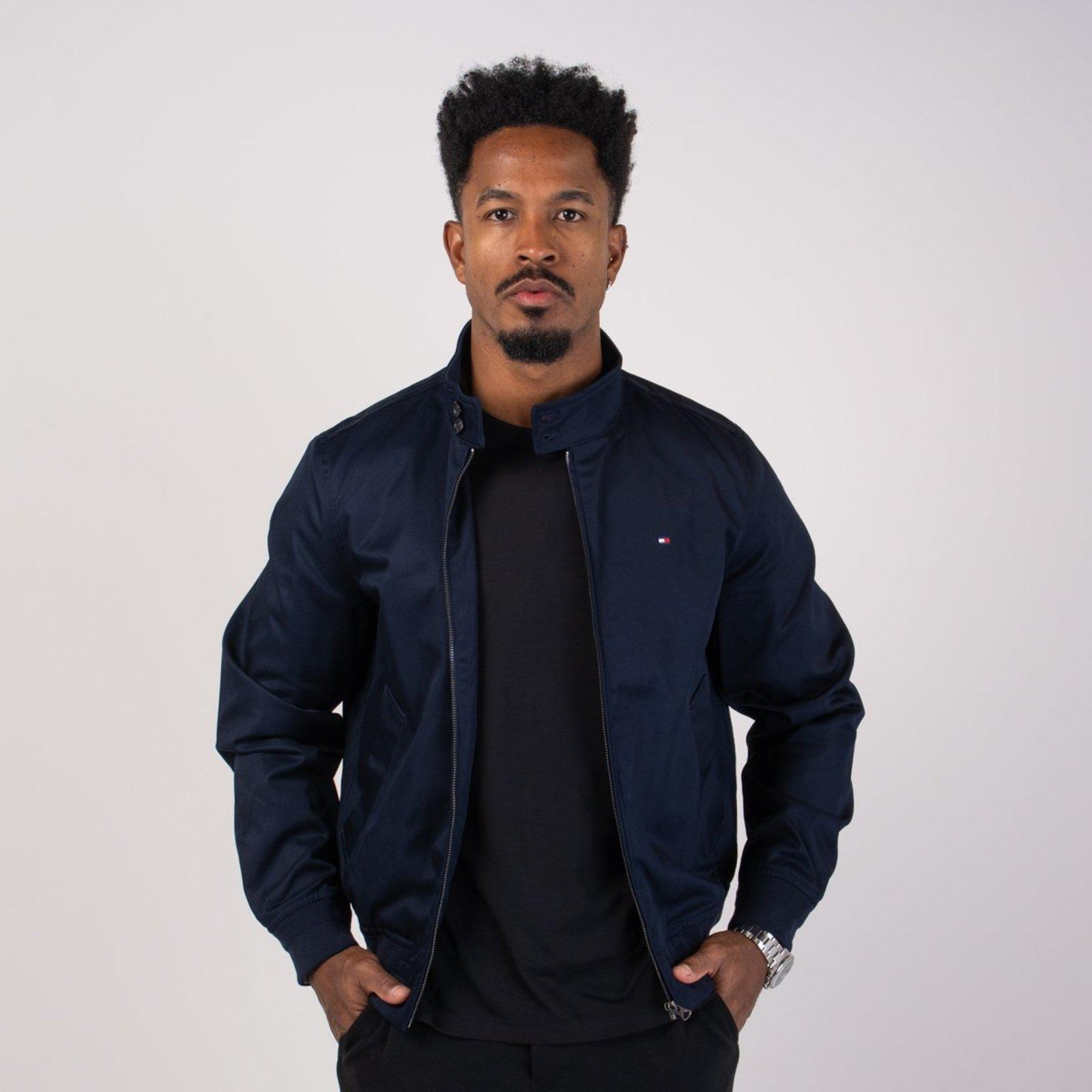 Jaqueta Tommy Hilfiger Corta Vento Azul Marinho