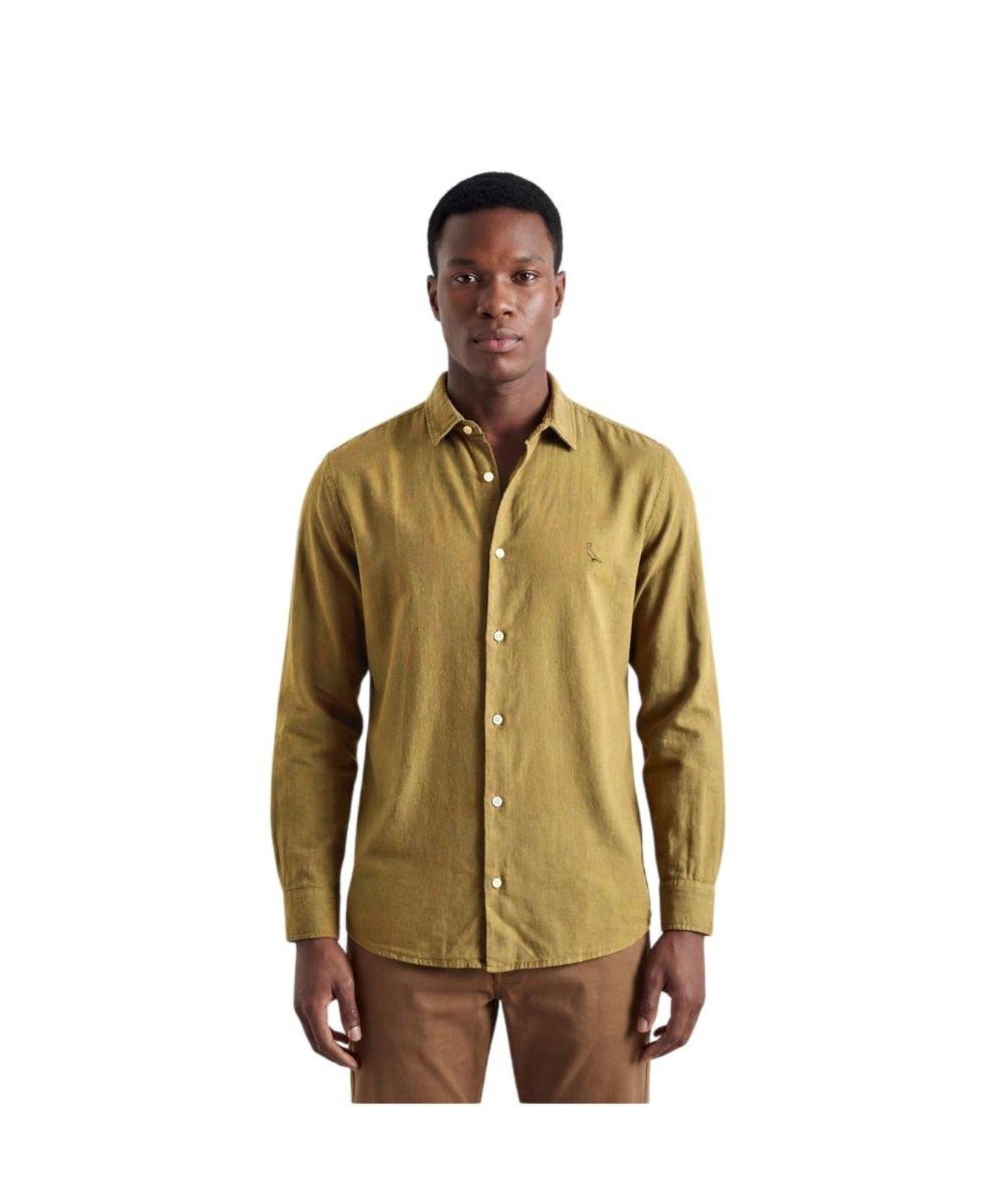Camisa Ml Tinturada Linho Pienza Reserva