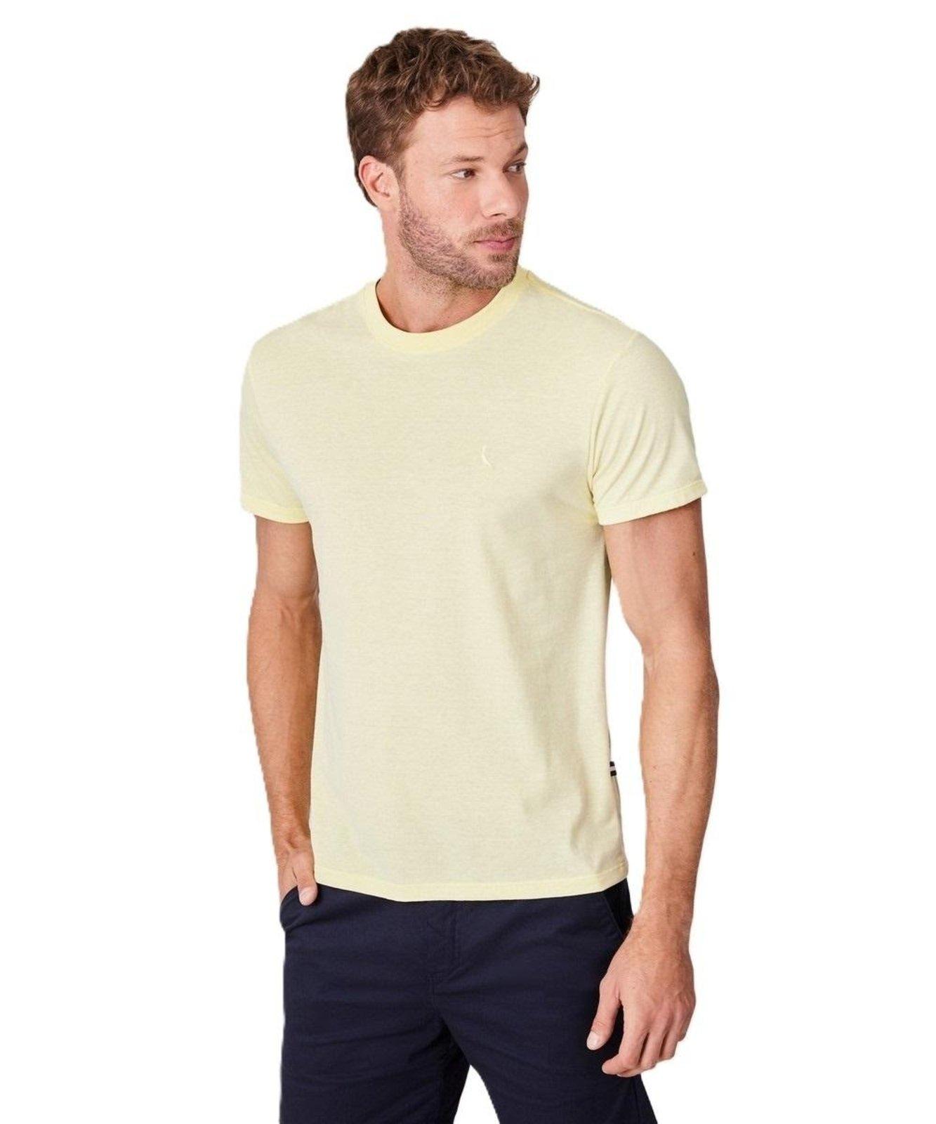Camiseta Regular Mescla Touch Reserva AMARELO CLARO GGG