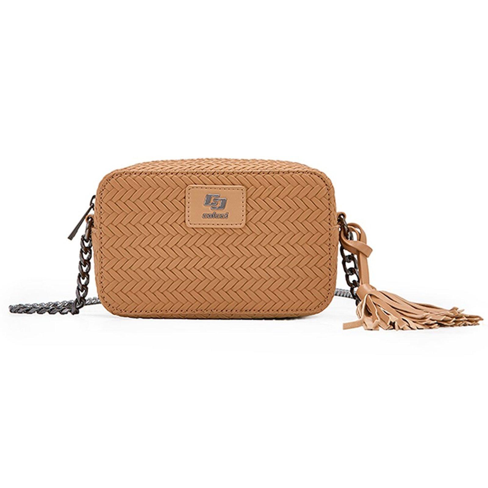 Bolsa Camera Bag Colcci Tressê Pr27 Bege Feminino