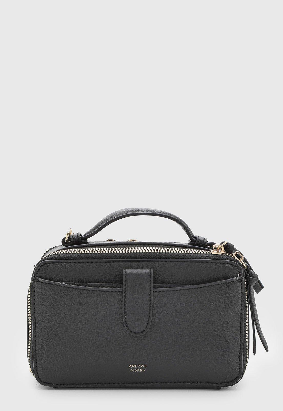 Bolsa Feminina Arezzo Média Preta