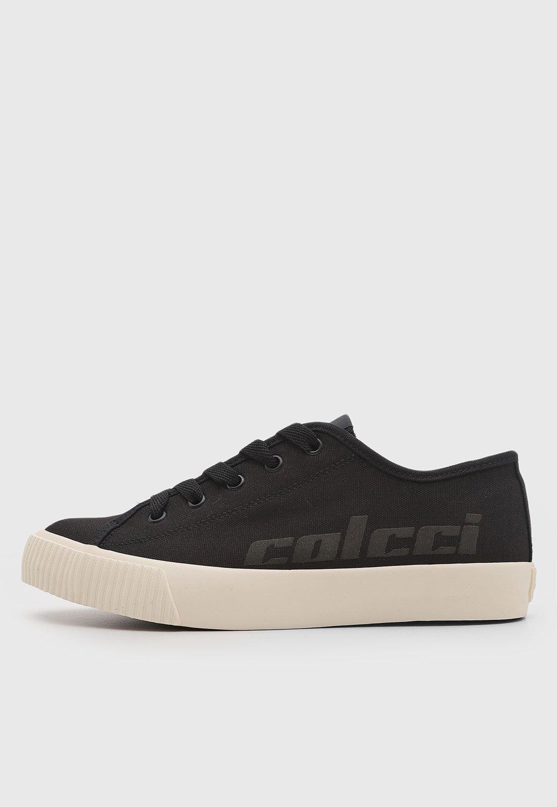 Tênis Feminino Colcci Cano Baixo Preto