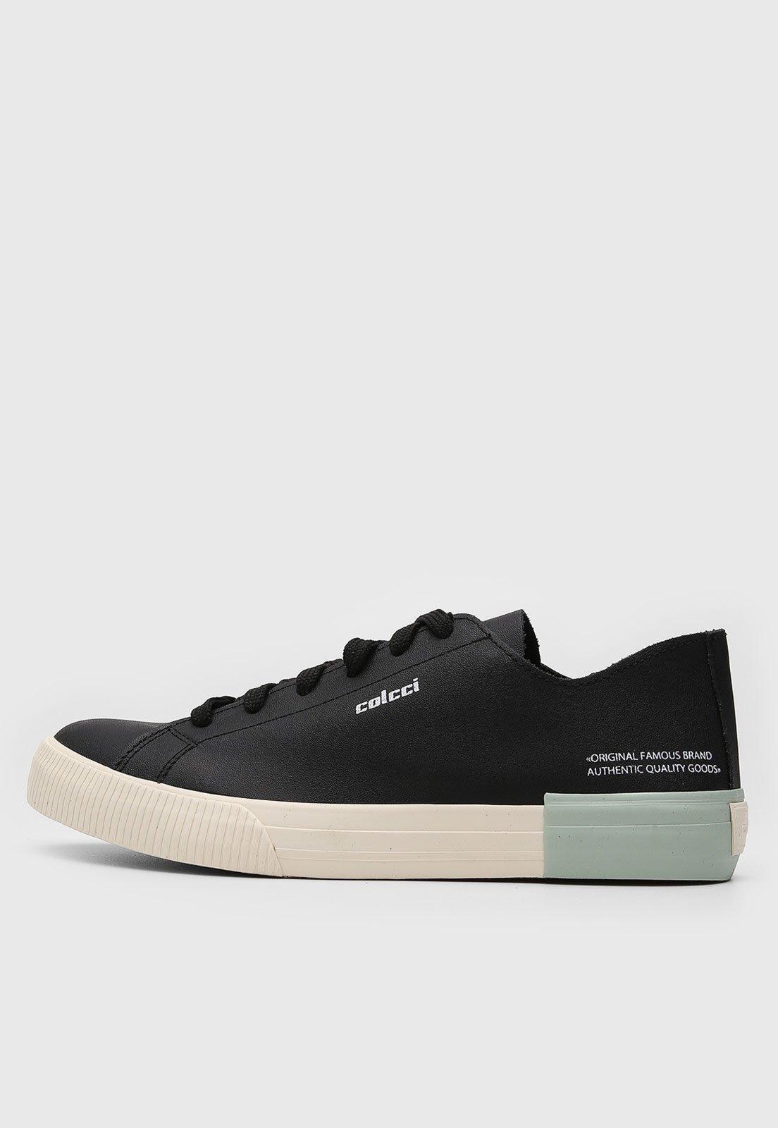 Tênis Feminino Colcci Logo Preto