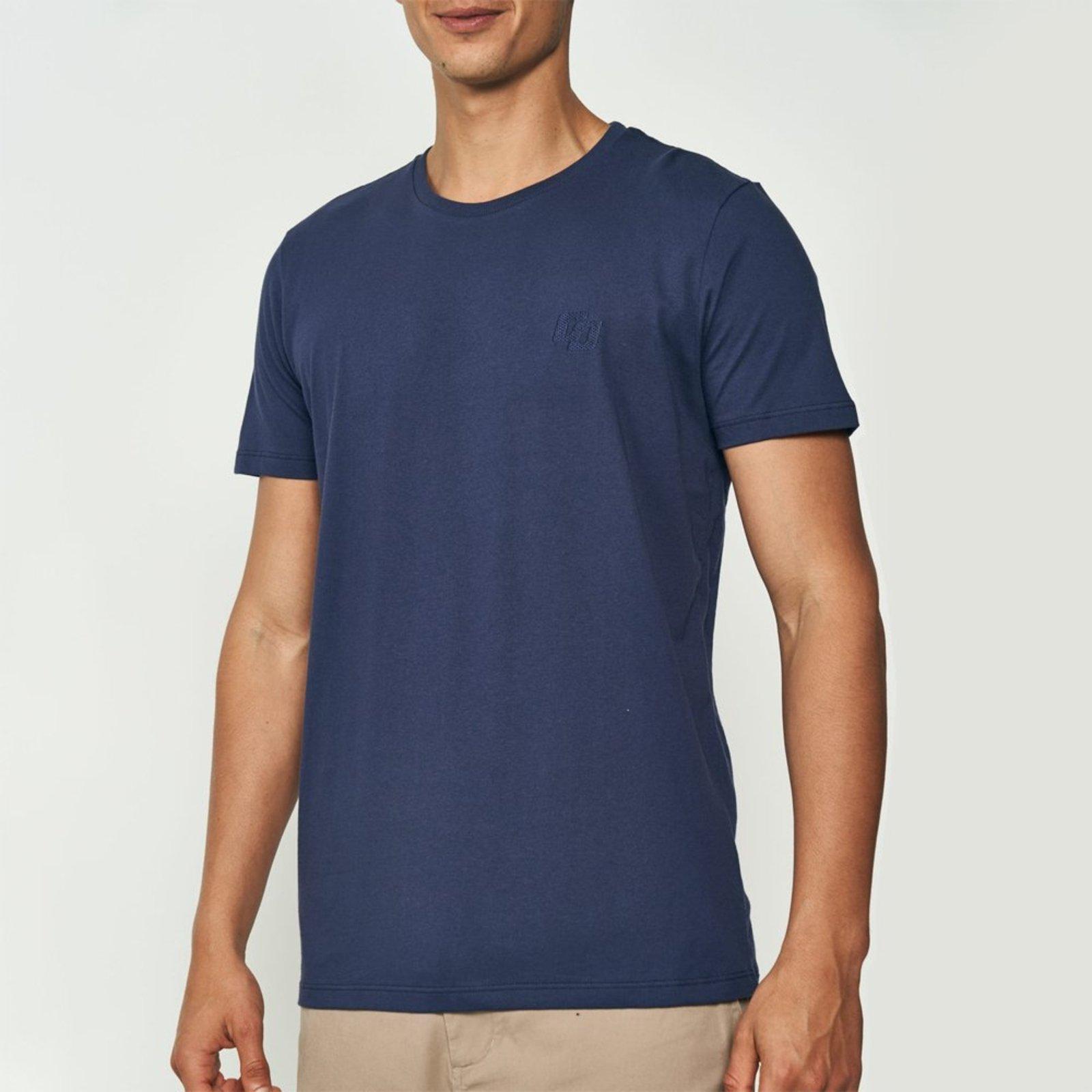Camiseta Colcci Confort Ou25 Marinho Masculino