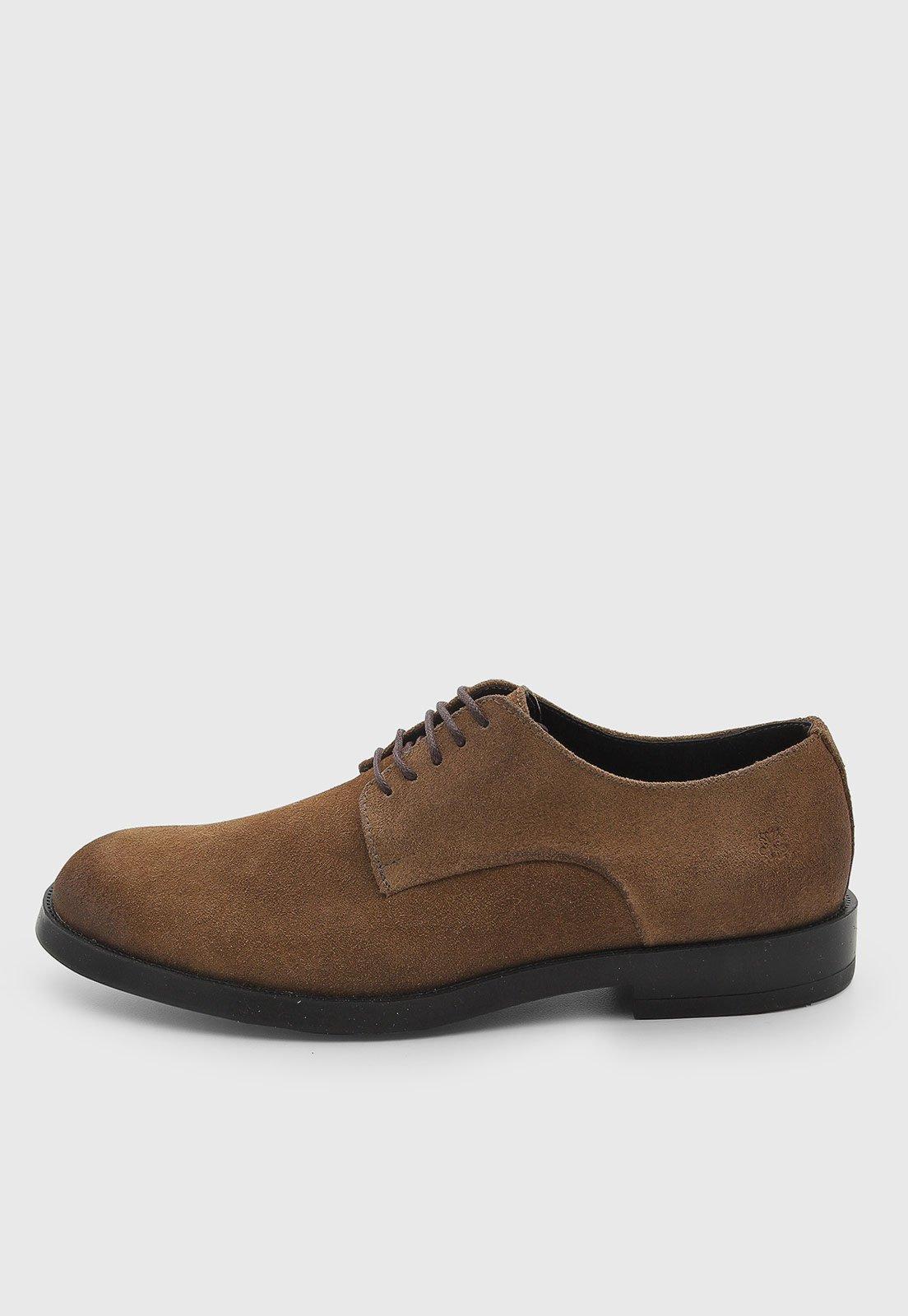 Sapato Masculino John John Buck Utilitarian Marrom
