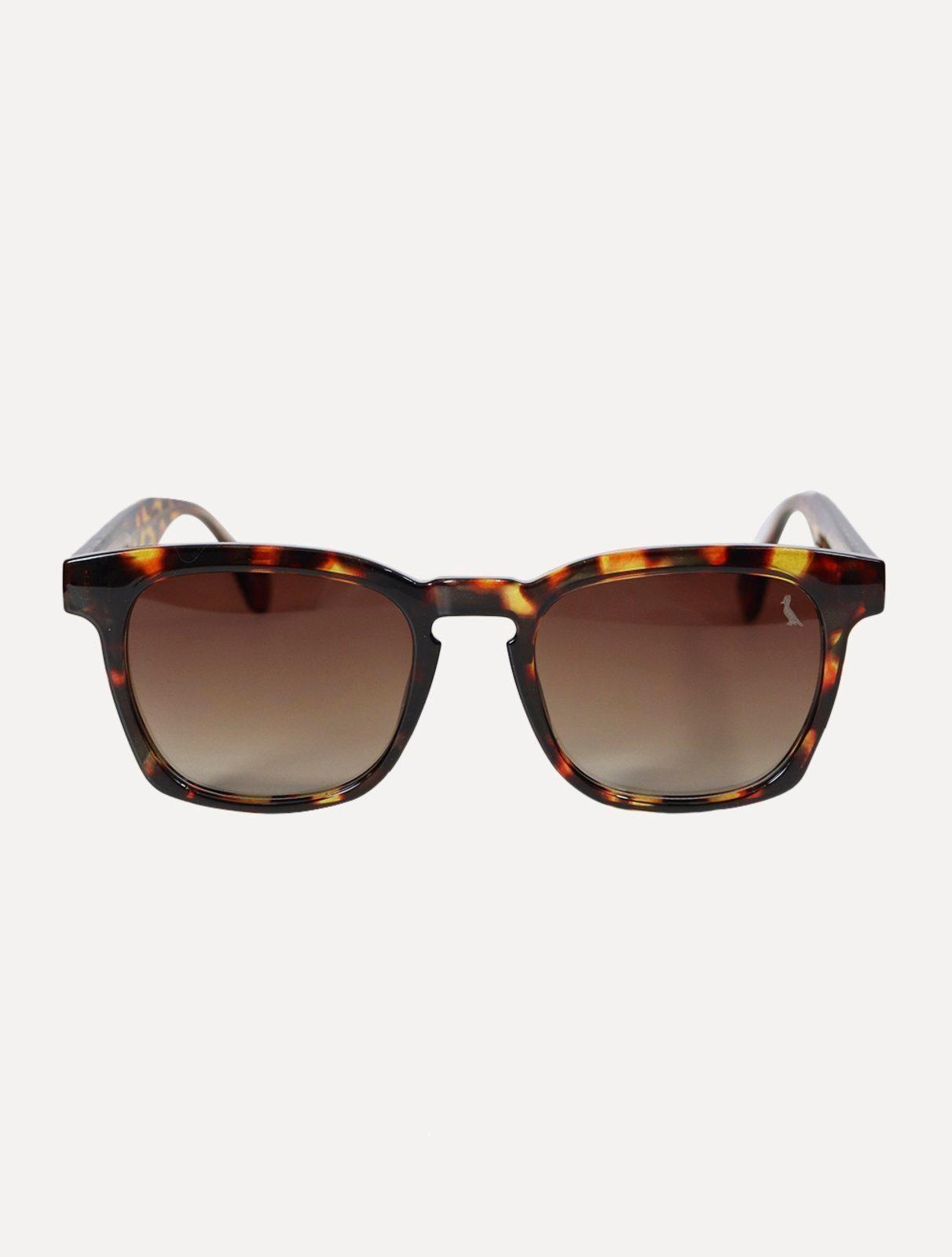 Óculos Reserva de Sol Masculino Pointed Plate Square Tortoise