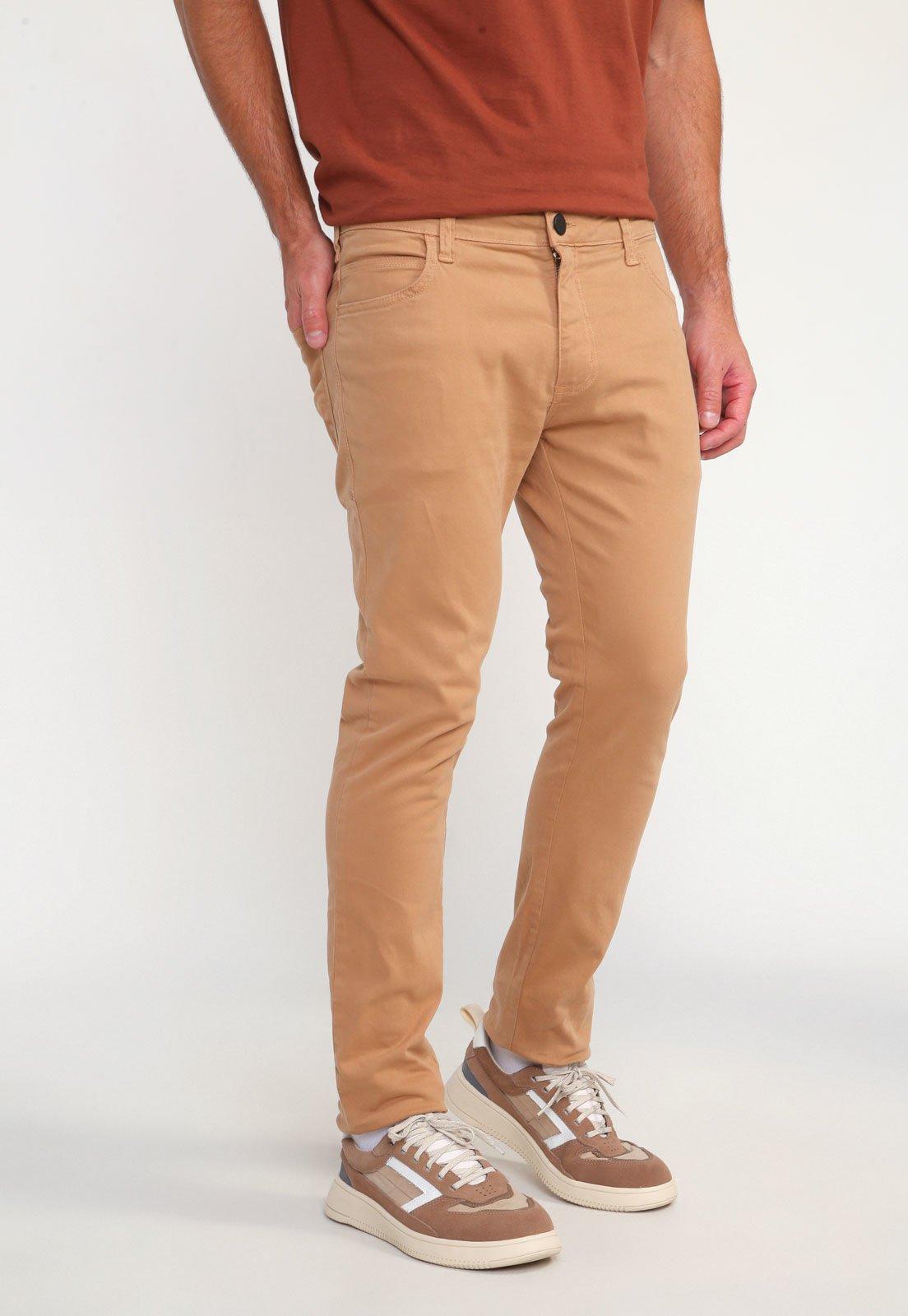 Calça Colcci Chino New Tradicional Bege