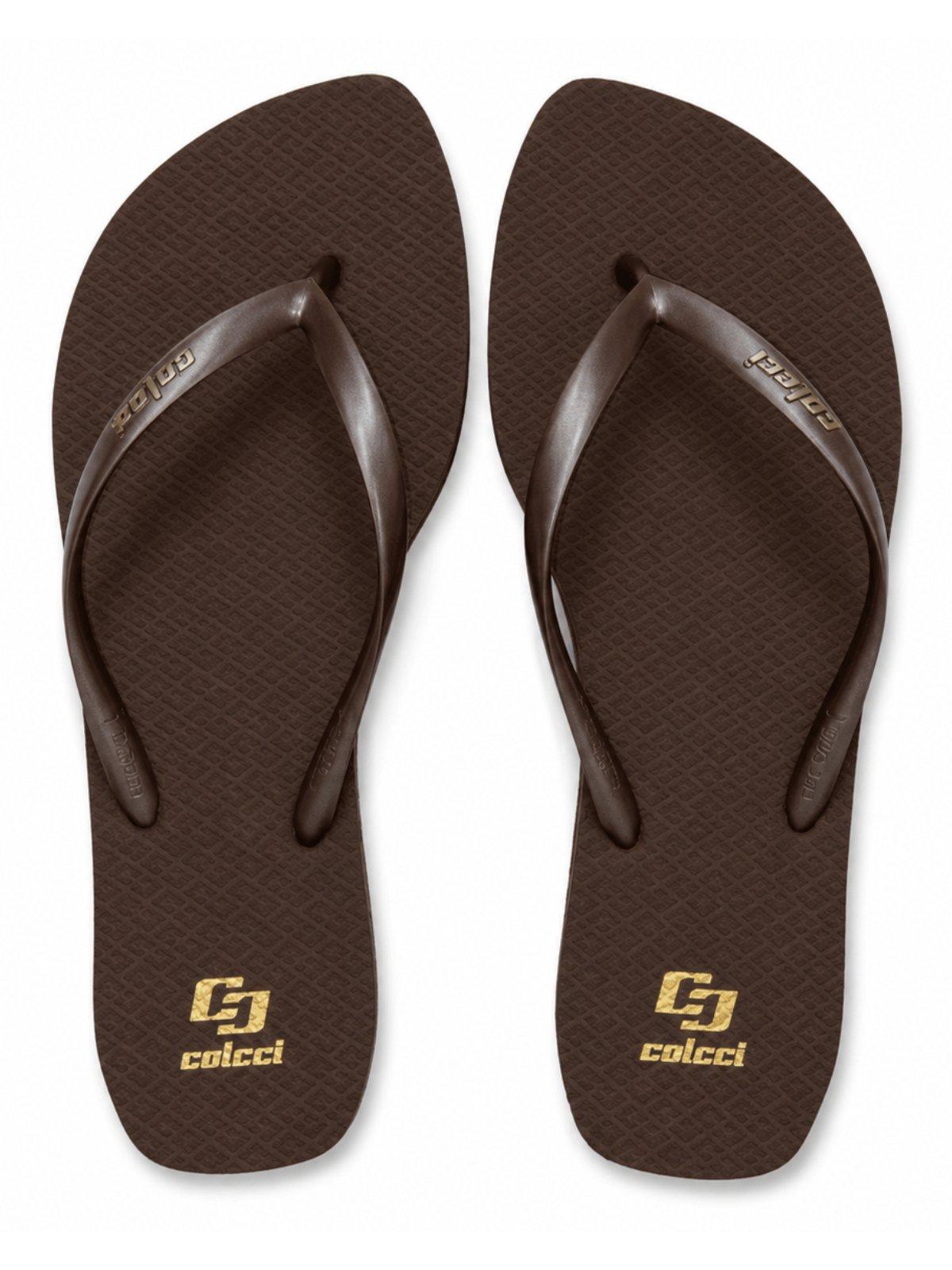 Chinelo Feminino Colcci Slim Glam Bico Folha